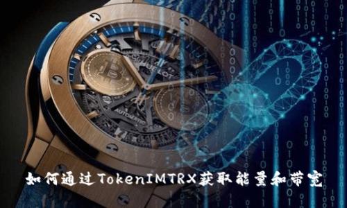 如何通过TokenIMTRX获取能量和带宽