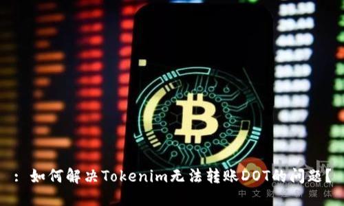 : 如何解决Tokenim无法转账DOT的问题？