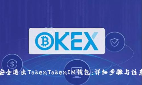 如何安全退出TokenTokenIM钱包：详细步骤与注意事项