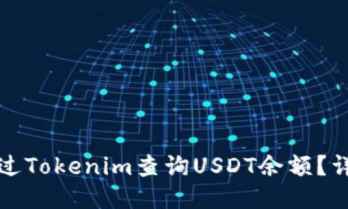 如何通过Tokenim查询USDT余额？详尽指南