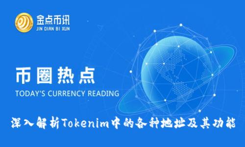 深入解析Tokenim中的各种地址及其功能