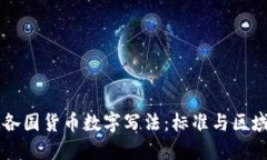 欧洲各国货币数字写法：