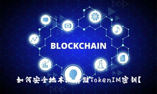 如何安全地本地存储TokenIM密钥？