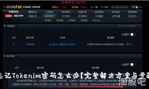 忘记Tokenim密码怎么办？完整解决方案与步骤