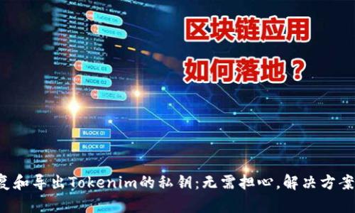 如何恢复和导出Tokenim的私钥：无需担心，解决方案在这里！