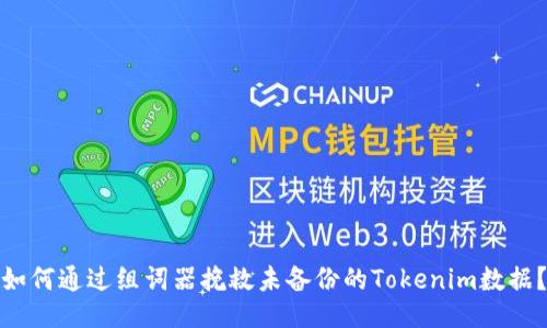 如何通过组词器挽救未备份的Tokenim数据？