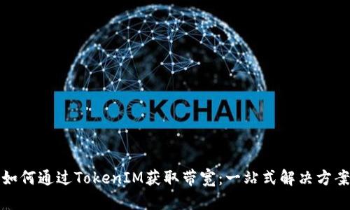 如何通过TokenIM获取带宽：一站式解决方案