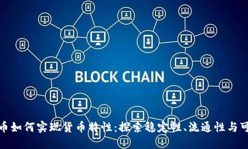 数字货币如何实现货币特性：探索稳定性、流通性与可接受性