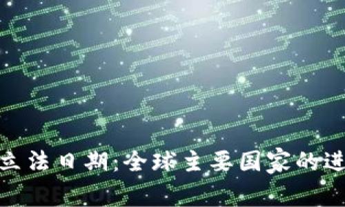 数字货币立法日期：全球主要国家的进展与影响