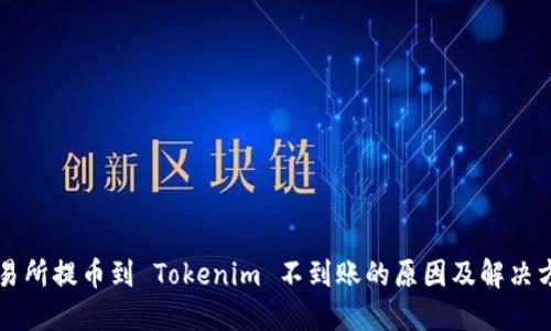 交易所提币到 Tokenim 不到账的原因及解决方案